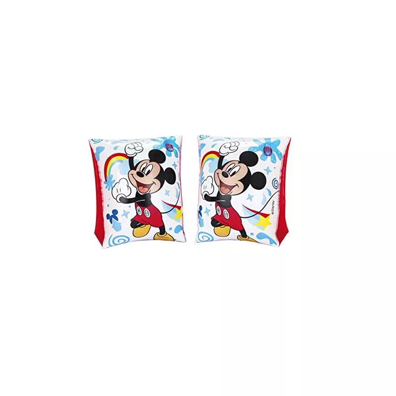 Bestway Disney Junior Mickey Y Amigos Mickey Mouse Brazaletes Hinchables 91002 barato