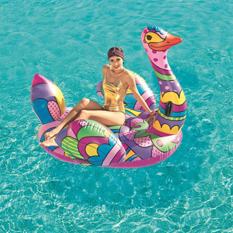Bestway - Flotador Para Piscina Pop Ostrich 41117 - Multicolor Barato