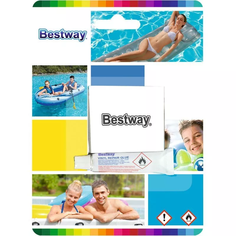Bestway - Kit de Reparación Piscinas de Liner Parches y Pegamento barato