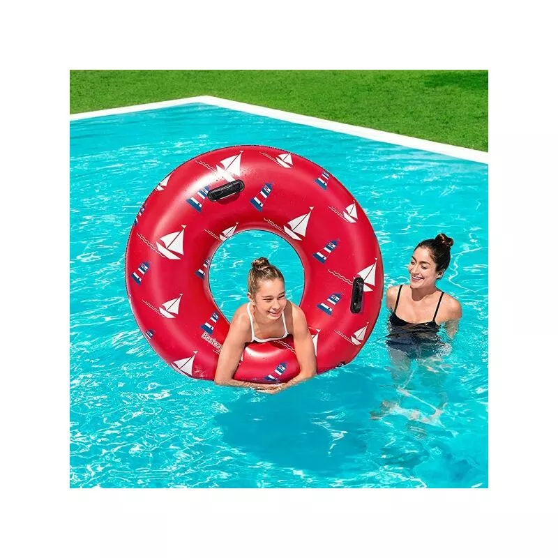 Bestway Libbage Fashion Donut inflable Náutico Dos colores variados barato
