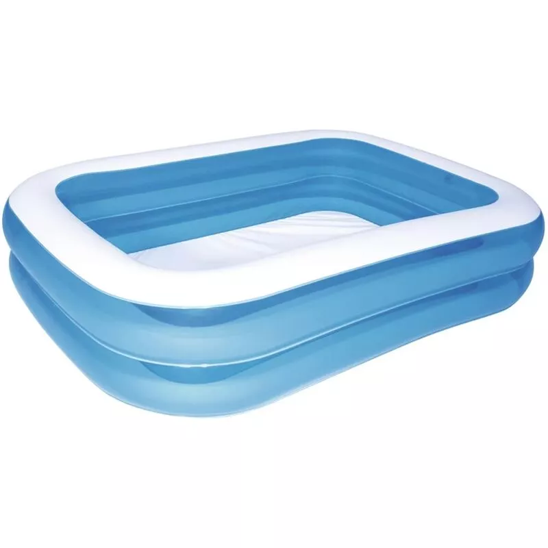 Bestway - Piscina rectangular azul 211x132x46cm barato