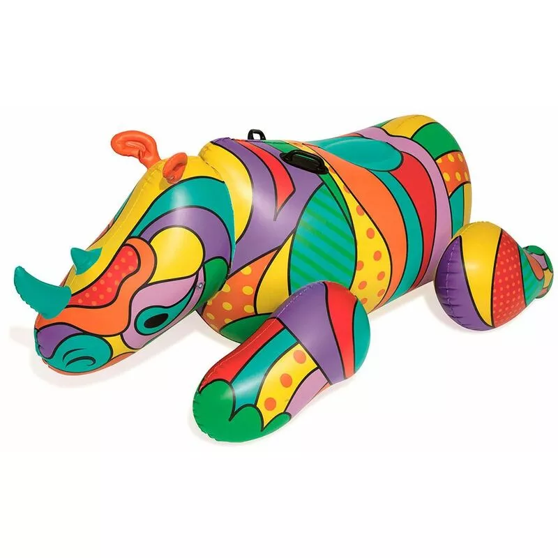 Bestway - Rinoceronte Hinchable Pop Art 201x102 cm barato