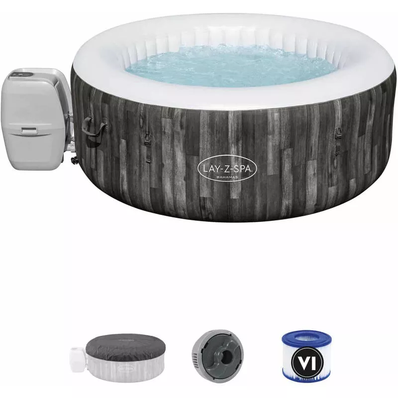Bestway - Spa Hinchable Lay-Z-Spa Bahamas Para 2-4 personas Redondo 180x66 cm barato