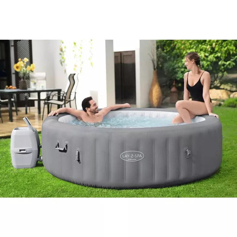 Bestway - Spa Hinchable Lay-Z-Spa Granada Airjet para 5-7 Personas Redondo 60135 barato