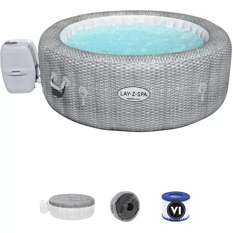 Bestway - Spa Hinchable Lay-Z-Spa Honolulu Para 4-6 personas Redondo 196x71 cm barato