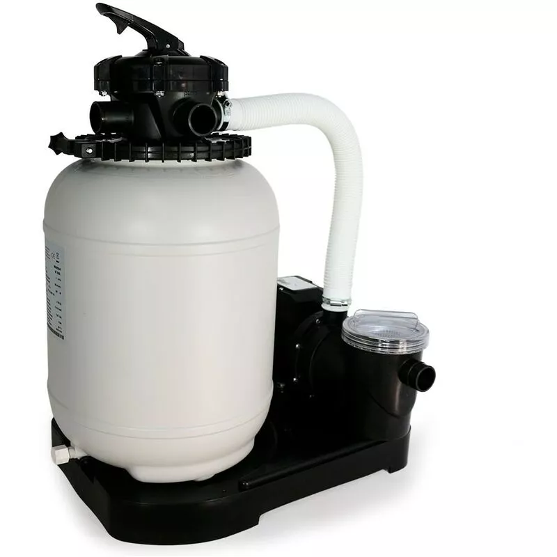 Bilake - Filtro piscina monobloc 300 depuradora de arena o bolas filtrantes para piscina desmontable o fija 4000L/h depósito de 25 kg barato