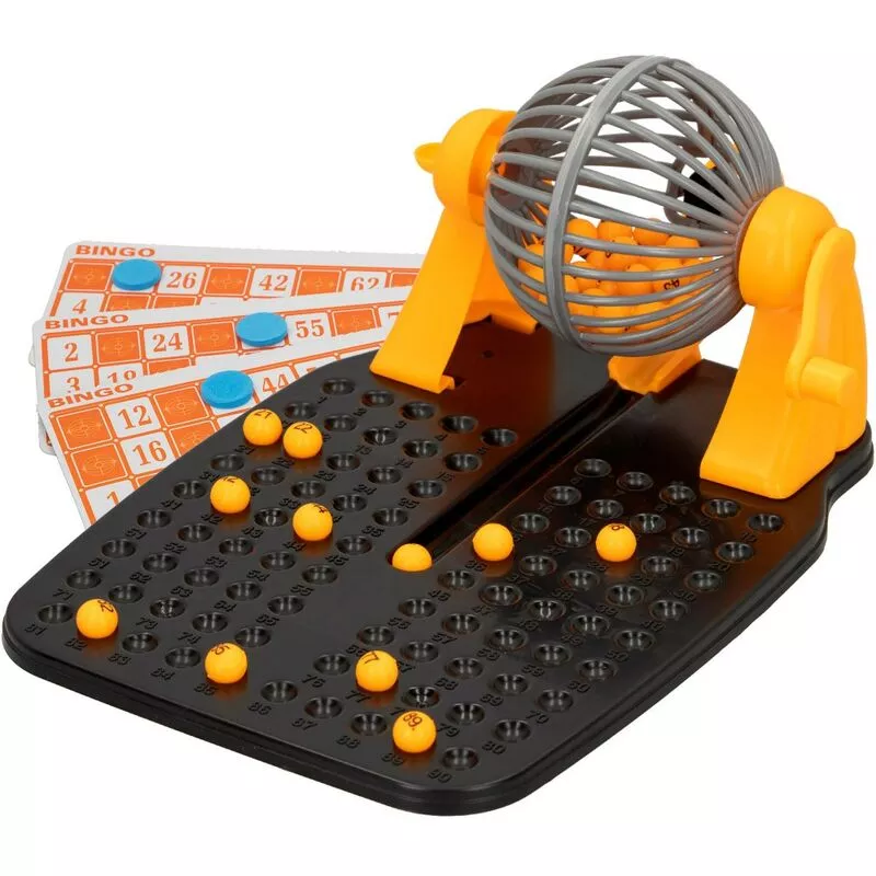 Bingo manual 90 bolas y 24 cartones CB Games barato