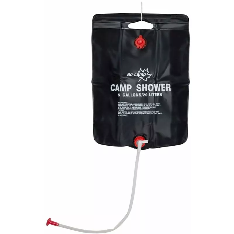 Bo-camp - Ducha de campamento negro 20 L barato