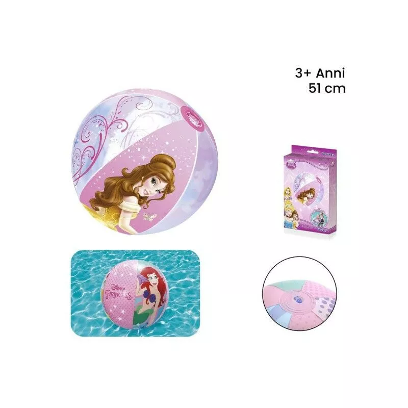 Bola de pelota Playa inflable Las princesas de 51 cm Game Sea Swimming Pool 91042 barato