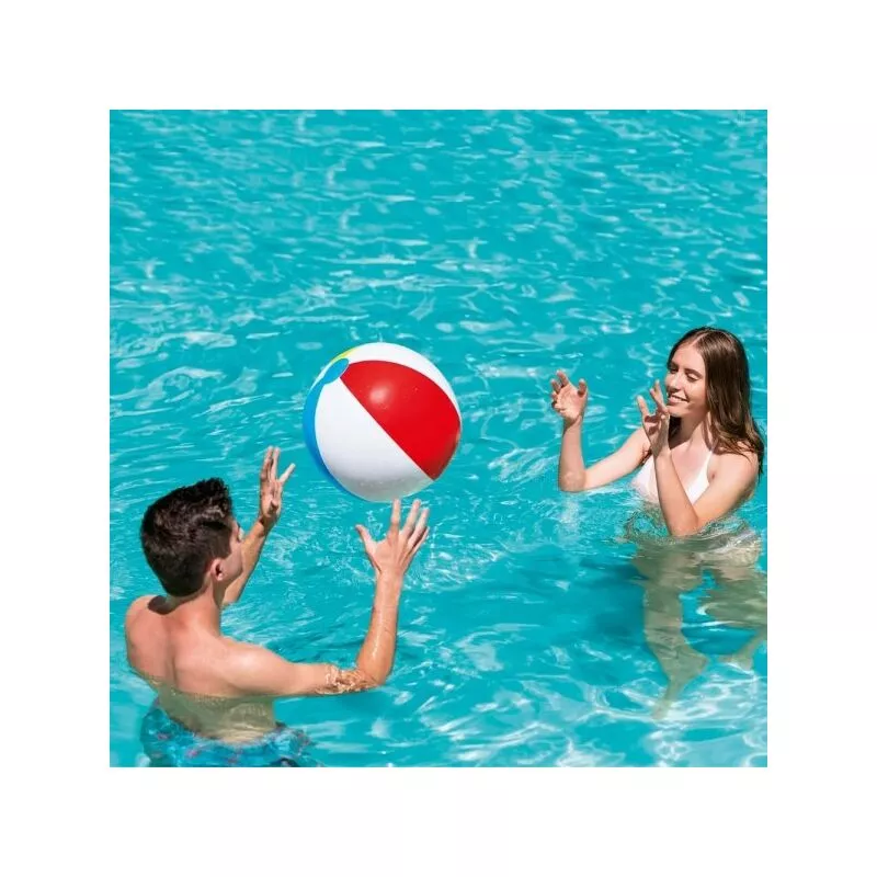 Bola inflable con cuñas de color náñana en el mar de la playa Niños de 51 cm 31021 barato