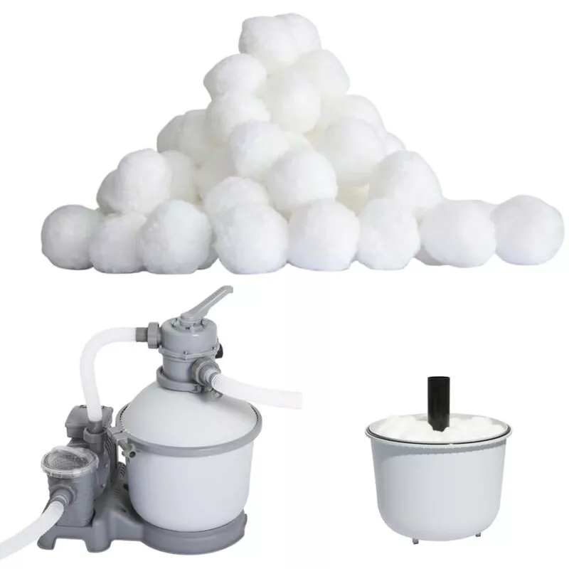 Bolas filtrantes Flowclear Polysphere 500 g 58475 - Blanco - Bestway barato