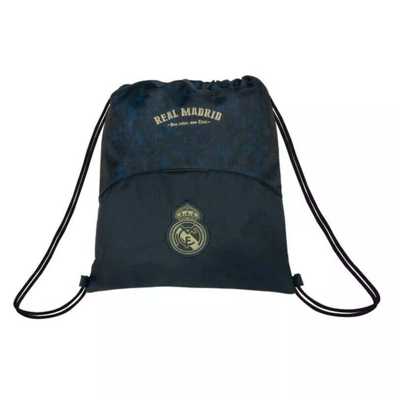 Bolsa Mochila con Cuerdas Azul marino - Real Madrid C.f. barato