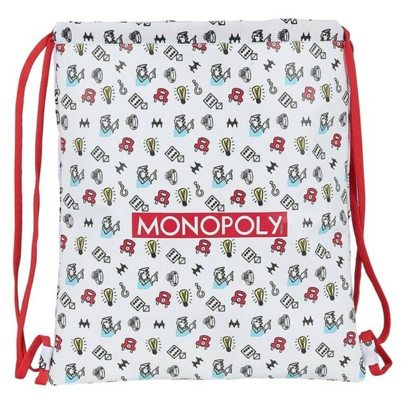 Bolsa Mochila Con Cuerdas - Monopoly Barato