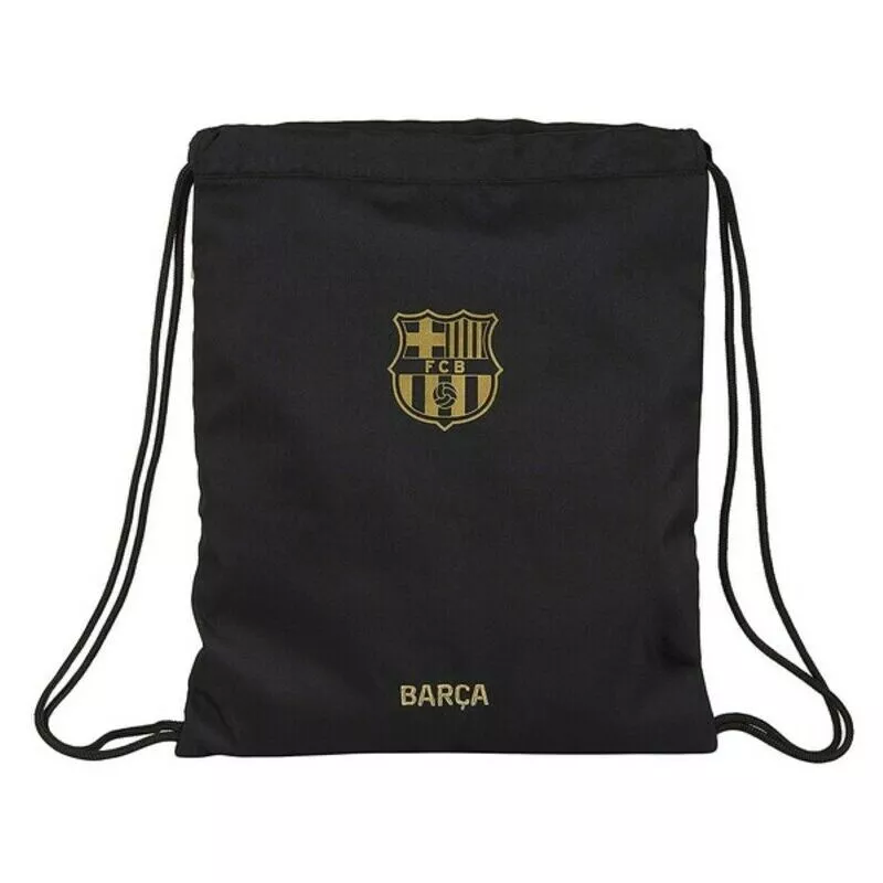 Bolsa Mochila con Cuerdas Negro - F.c.barcelona barato