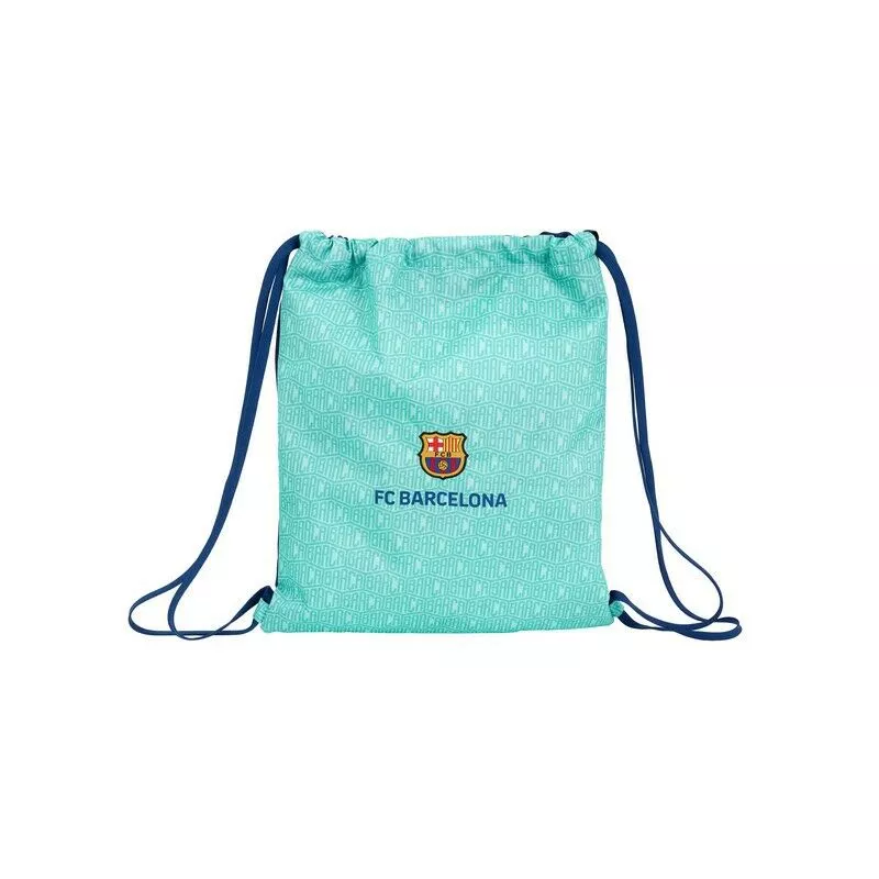 Bolsa Mochila con Cuerdas Turquesa - F.c.barcelona barato