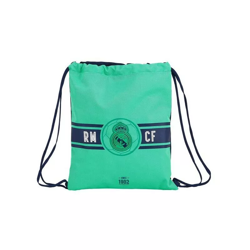Bolsa Mochila con Cuerdas Verde - Real Madrid C.f. barato