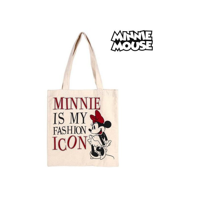 Bolsa Multiusos 702892 Blanco Algodón - Minnie Mouse Barato