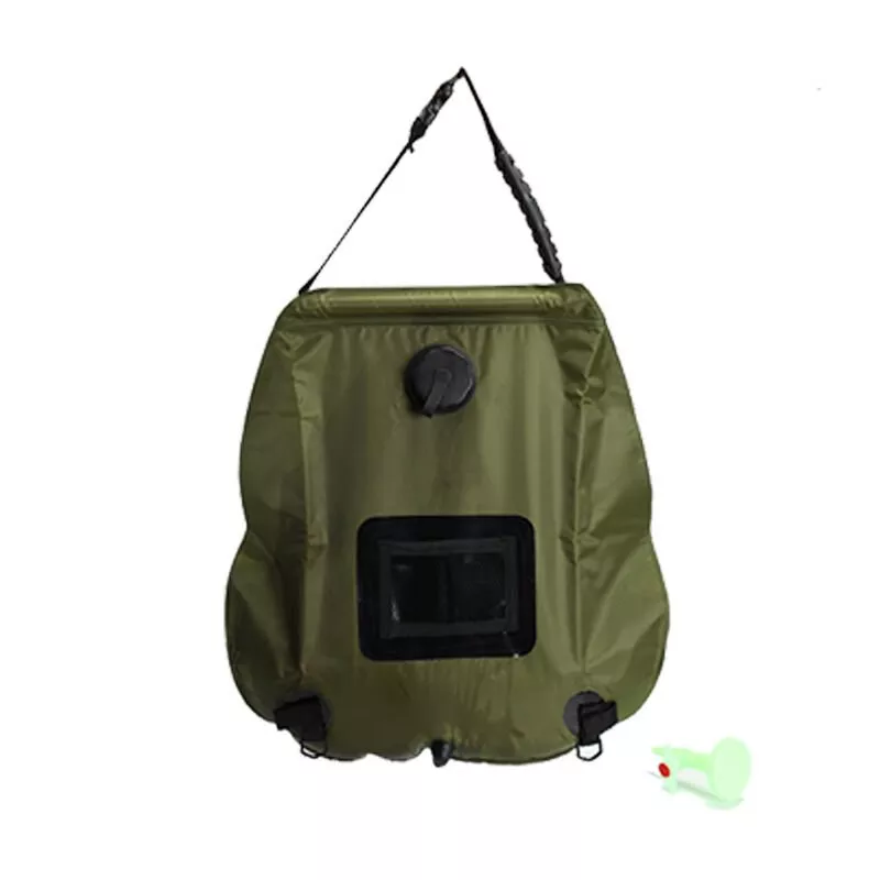 Bolsa de ducha colectora de energía solar de perlas raras Bolsa de ducha portátil 20L Bolsa de ducha para acampar Bolsa de agua de baño barato