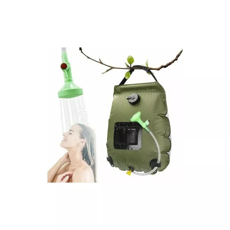Bolsa de ducha solar para camping