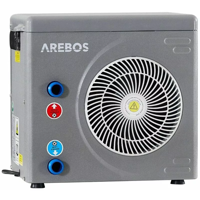 Bomba de calor piscina Agua Aire Intercambiador calor Bomba calor 3