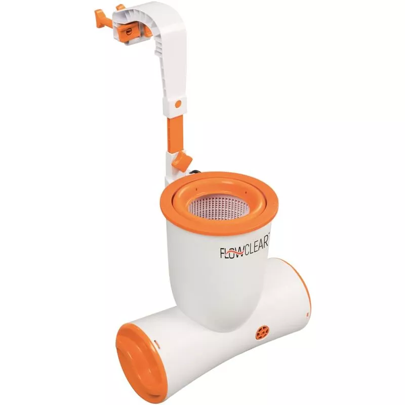 Bomba de filtro para piscina Flowclear Skimatic 3974 L/h 58469 - Blanco - Bestway barato