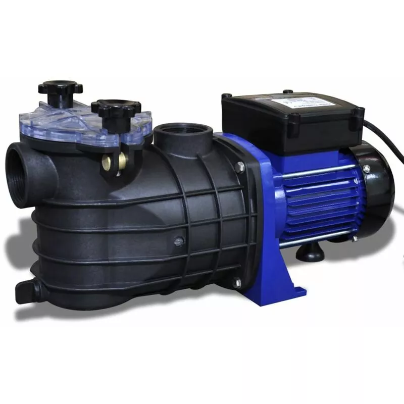 Bomba de piscina eléctrica 500 W azul - Púrpura barato