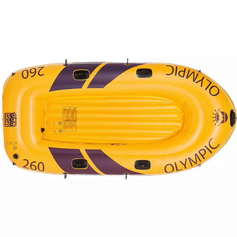 Bote De Remos Inflable Olympic 260 3 Personas - Amarillo - Happy People En Oferta Bote De Remos Inflable Olympic 260 3 Personas - Amarillo - Happy People Barato