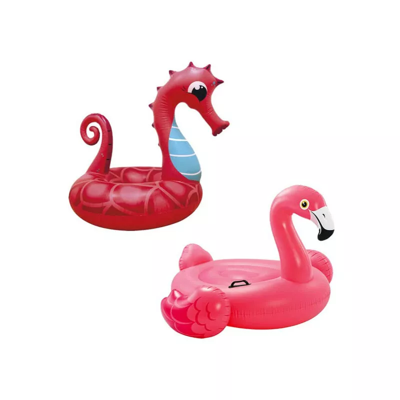 Boya inflable para caballitos de mar Pack 91 cm - Boya inflable para flamencos 142x137x97 cm barato