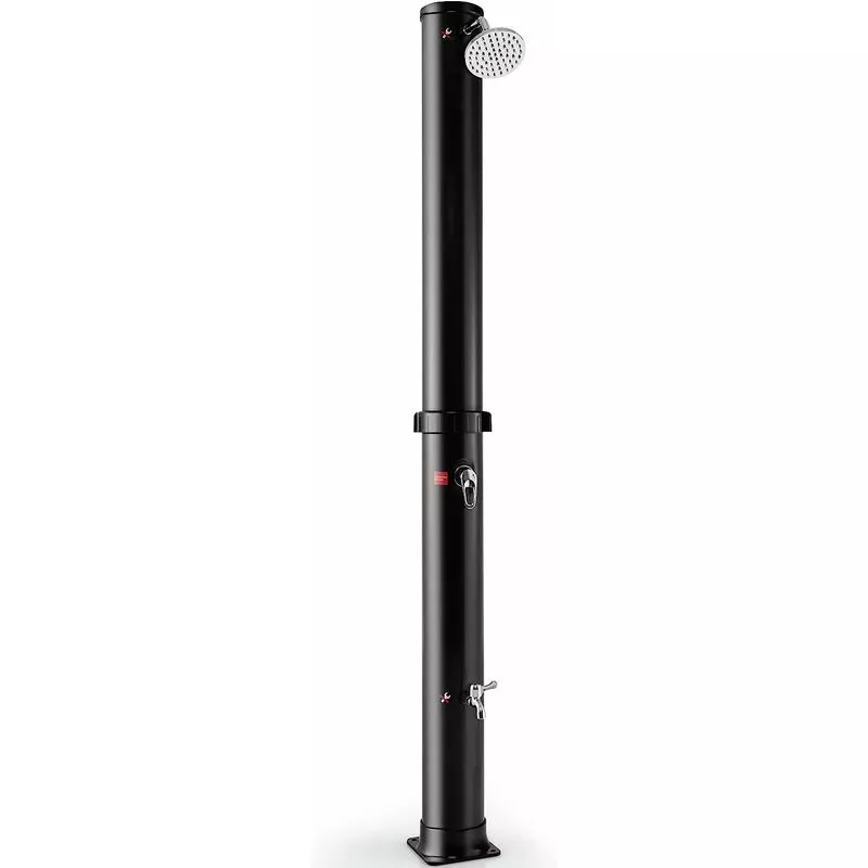 COSTWAY Ducha Solar de Exterior 38 L/ 217