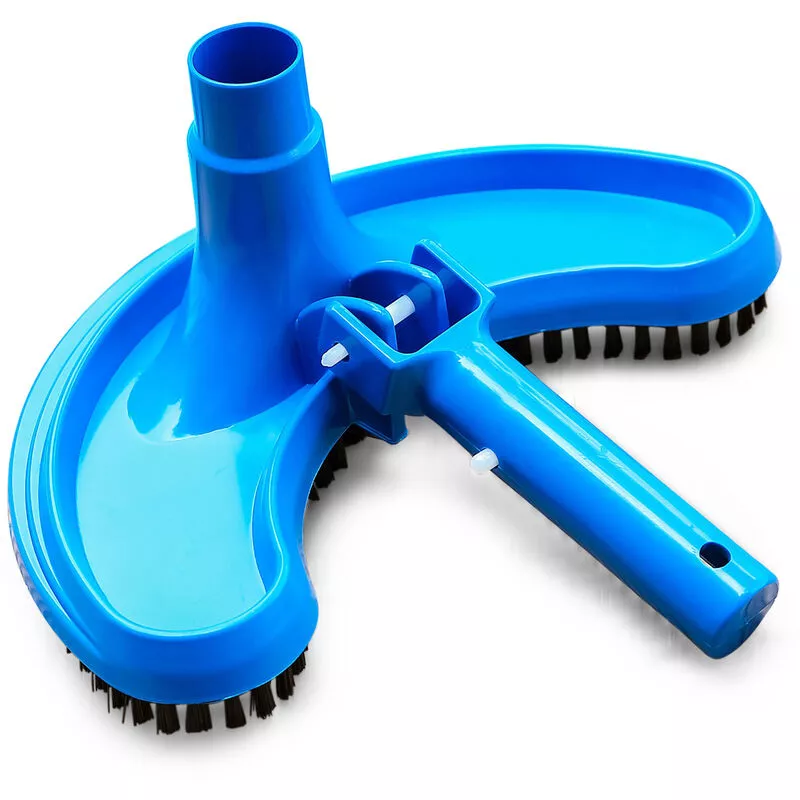 Cabezal de aspiracion de piscina de media luna Cabezal de aspiracion flexible de piscina para limpieza de piscinas de hormigon o yeso barato