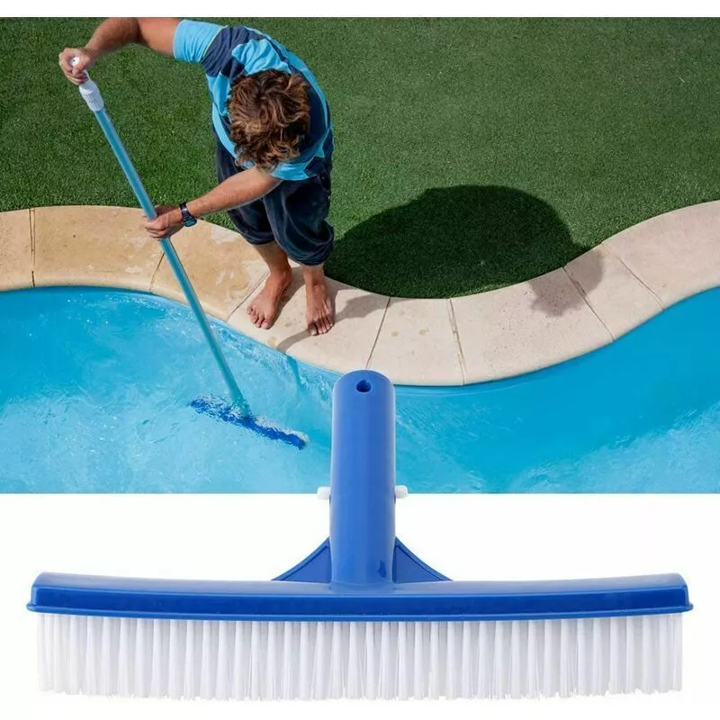 Cabezal de cepillo para piscina de 10 pulgadas Premium Cepillo de limpieza para piscinas Cepillos de escoba Limpia paredes