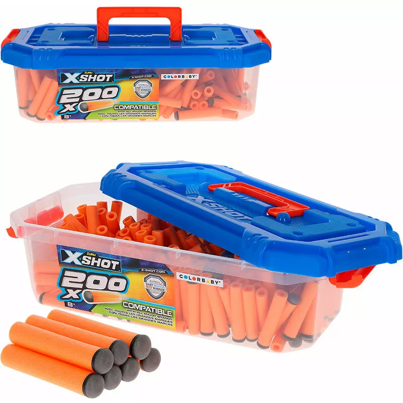 Caja 200 dardos x-shot excel barato