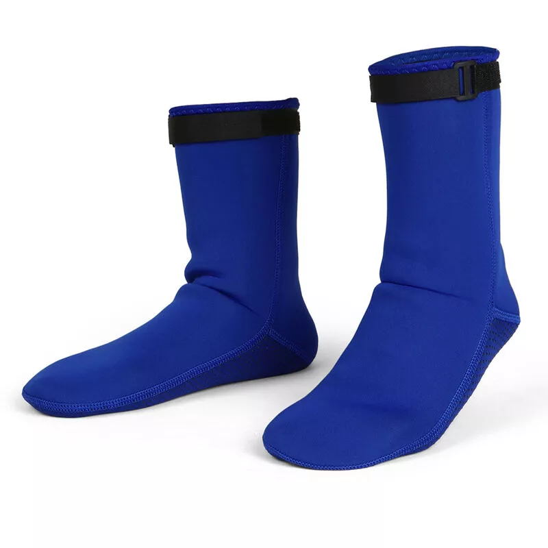 Calcetines de buceo Calcetines de neopreno de 3 mm Traje de bano Calcetines de esnorquel calidos para nadar en la playa Buceo Esnorquel