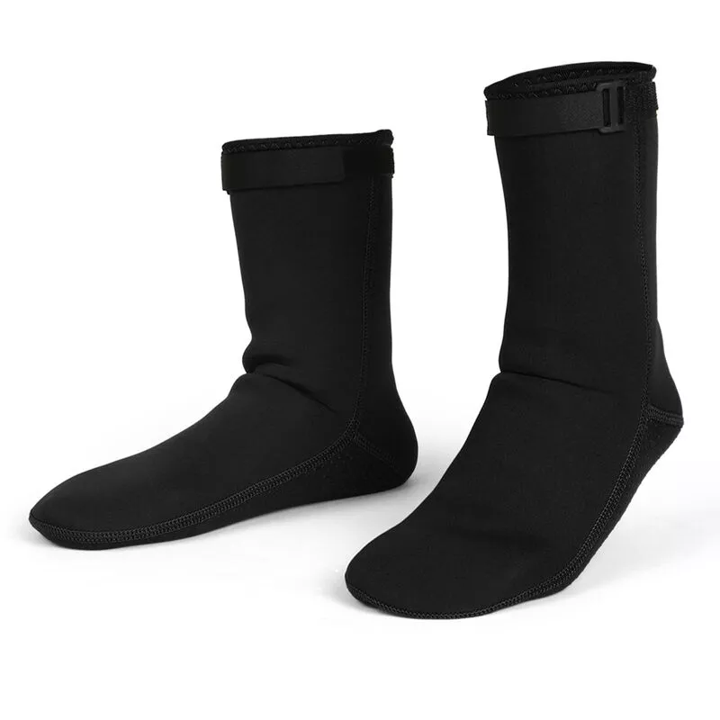 Calcetines de buceo Calcetines de neopreno de 3 mm Traje de bano Calcetines de esnorquel calidos para nadar en la playa Buceo Esnorquel