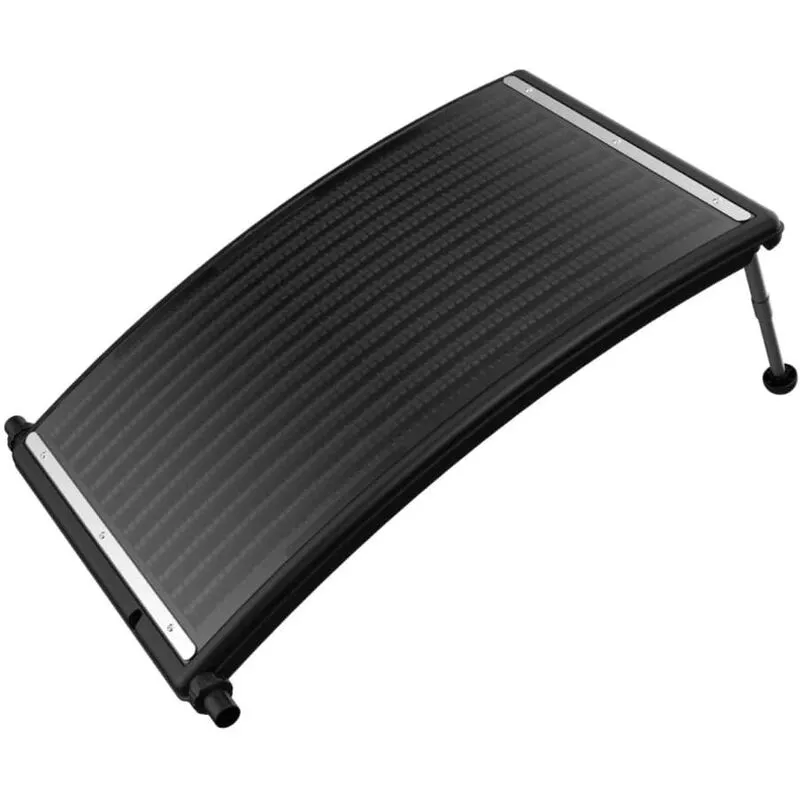 Calentador solar para piscinas Kappa curvo 71x13 cm Blue Bay Negro barato