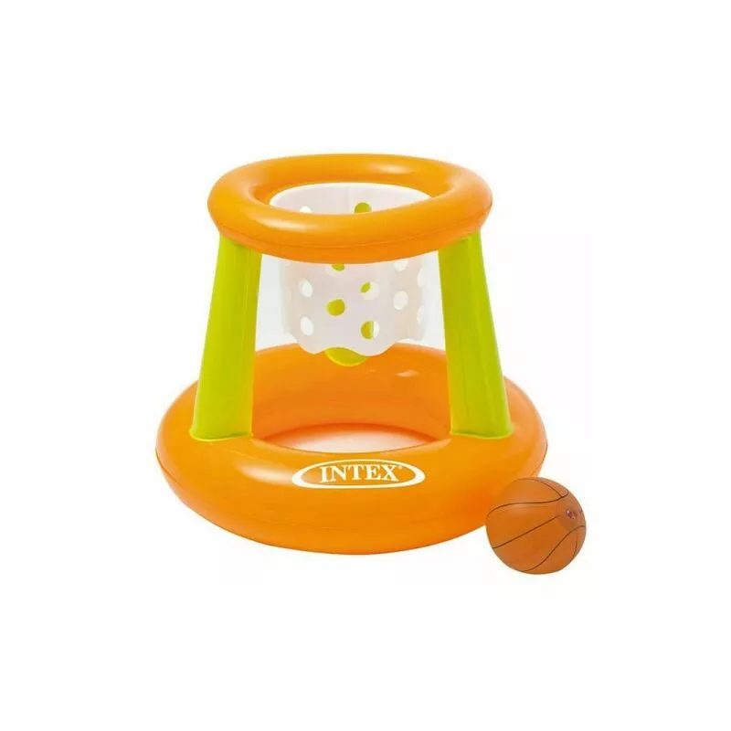 Canasta inflable 58504 con red de 67x55 cm Baloncesto flotante de la piscina del mar barato