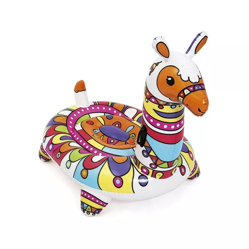 Carcacible Pop Art Barcelona Lama 193x151cm manijas de piscina inflable 41136 barato