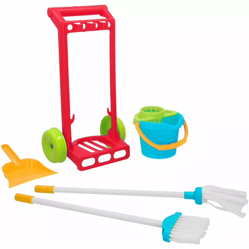 Carrito limpieza 51 cm 2 colores my home colors de cbtoys barato