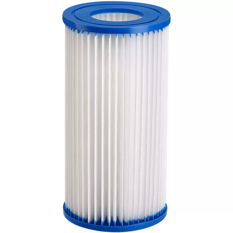 Cartuchos de filtro de Agua para Piscina Tipo a Tamaño iii 205x105mm Set 1-4 hidromasaje piscina spa Lavable 205x105mm blau 1x (de) - Monzana barato