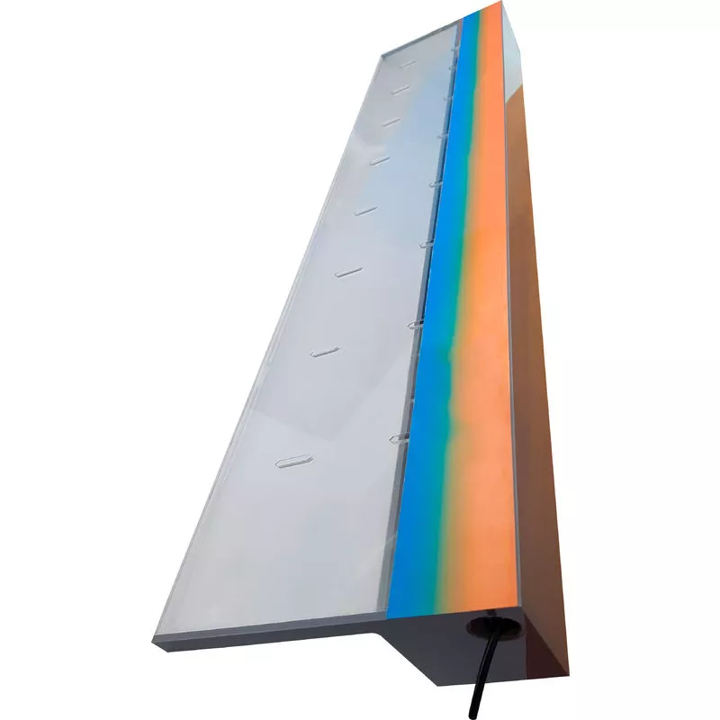 Cascada acrílica empotrable Con LED