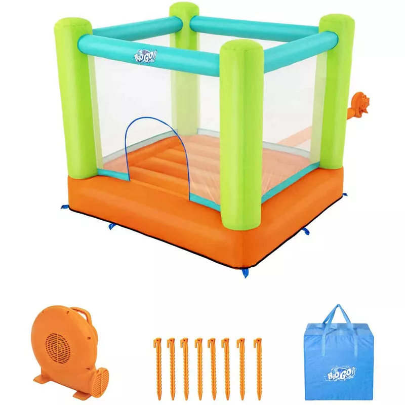 Castillo Hinchable Saltador Bestway 194x175x170 cm con Bomba de Hinchado Continuo barato