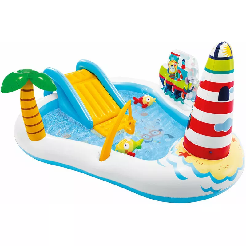 Centro de juegos acuático Intex pesca barato