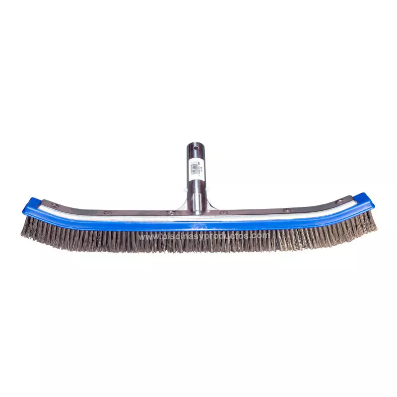 Cepillo curvo Starpool 45 cm. con cerdas de acero barato