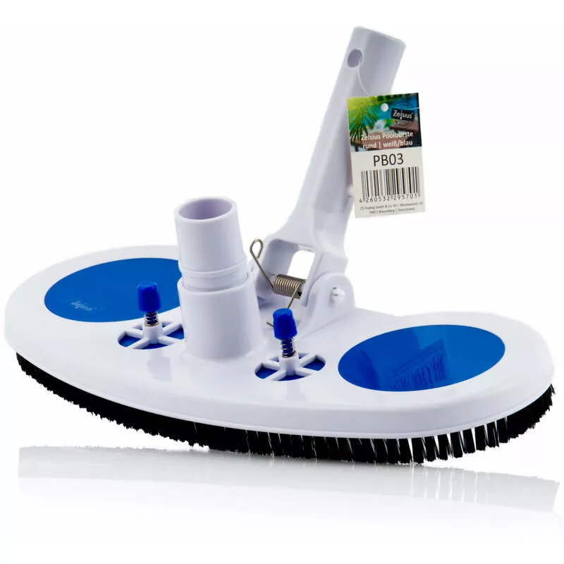 Cepillo de piscina con válvulas de presión Limpiafondos para manguera ø 32 / 38 mm - Zelsius barato