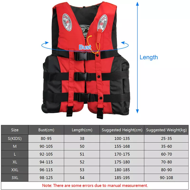 Chaleco salvavidas de pesca