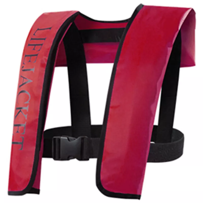 Chaleco salvavidas inflable manual Chaleco salvavidas para adultos Deportes acuaticos Natacion Pesca Chaqueta de supervivencia