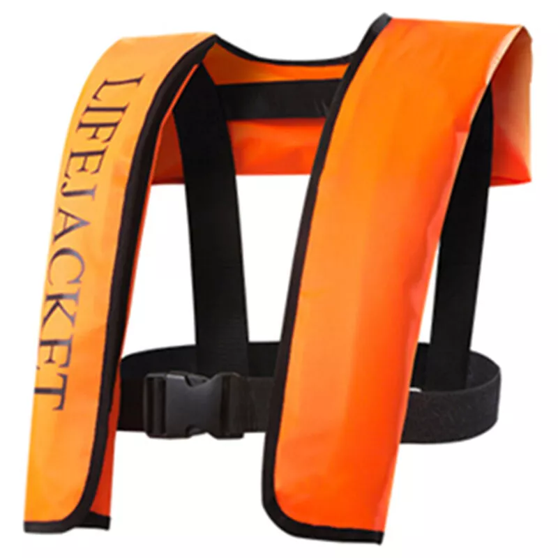 Chaleco salvavidas inflable manual Chaleco salvavidas para adultos Deportes acuaticos Natacion Pesca Chaqueta de supervivencia