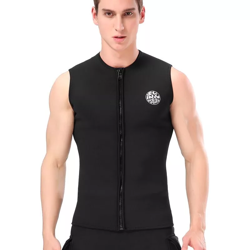 Chaleco superior de neopreno de 3 mm