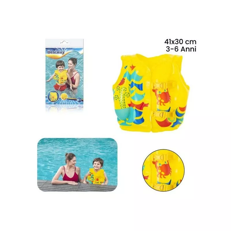 Chaqueta flotante Natación tropical Nates 41x30cm Piscina de playa de mar 32069 barato