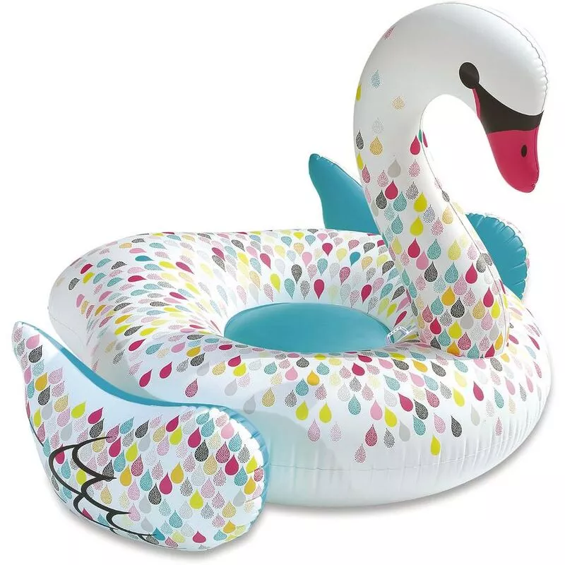 Cisne hinchable Deco - 132 x 110 x 97 cm barato